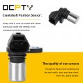 Ocpty 2pcs Engine Crankshaft Position Sensor Fits For 2007-2013 Volvo C30 2002-2013 C70 2004-2011 S40 2002-2009 2012 S60