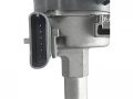 Ignition Distributor With Cap And Rotor Cast Iron Gear Compatible 1986-1993 Ford Mustang Lx Gt 5 0l V8