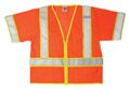 Ml Kishigo 1243 Ultra-cool Polyester Mesh Class 3 Surveyors Vest Large Orange 
