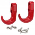 Rc Tow Hook Light Easy To Install Trailer Authenticity For 1 24 Scale Model Mounting Red