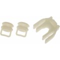 Shift Cable Bushing For Gmc Sierra 15 25 Hd 3500 2007 To 2020 Pet White 0 55 In Length 0 3side Diameter 0 5 In Outer 15276979 