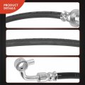 A-premium Front Driver Brake Hydraulic Hose Compatible With Select Acura Models Tl 2009 2010 2011 2012 2013 2014 Replace