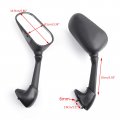 Topteng Motorcycle Rear Mirror Side View Rearview Fits For Yamaha Yzf R1 2000-2001 R6 2003-2005 R6s 2006-2008