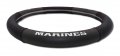Elektroplate Us Marines Premium Steering Wheel Cover Medium Fits Mid-size Suvs And Trucks