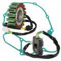 Stator Coil Rectifr Gasket For Honda 1998-2002 Vt1103 Shadow Aero 1995-1999 Vt1100c2 C E 1998-2001 Vt1100 Vt1100t A C E Tour