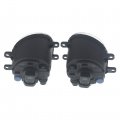 Wflnhb 2pcs Fog Lights Replacement For Toyota Camry 2007-2009 Clear Lens With Bulbs Bezel Wiring Harness Switch Kit Left Right