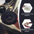 4 Pack Plug And Play Car Door Speaker Wiring Harness Adapter Connector Replacement Fit For 2001-2014 Rav4