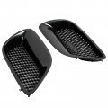 Kuafu Front Bumper Kidney Grilles Compatible With 2004-2006 Pontiac Gto Base Coupe 2-door Upper Mesh Grills Set Black