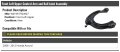 Front Left Driver Side Upper Control Arm And Ball Joint Assembly For 2008-2012 Honda Accord