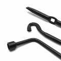 Httmt- Tire Replacement Repair Jack Spare Lug Wrench Tool Kit W Bag Compatible With 05-13 Toyota Tacoma P N Et-car-tire002-bk