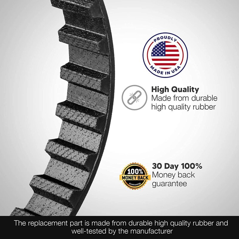 2 Pcs Gilmer Belts For Mark V Headstocks 507032 High Strength Rubbers Replacement Drive Belt - Motor Ribbed Bel Gilmer Belts