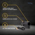 12v Gas Strut Light Switch For Truck Cap Dome 6mm Mount Automatic With 43 In Wire Rp-1799
