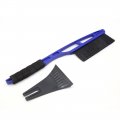Uxcell Blue Handle Car Vehicle Window Winter Snow Brush Ice Scraper Cleaner