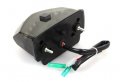 Integrated Sequential Led Tail Lights Smoke Lens For 2007-2012 Honda Cbr-600rr
