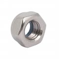 Uxcella 12pcs M10 X 1 25mm Pitch Metric Fine Thread 304 Stainless Steel Hex Lock Nuts