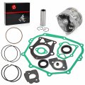 Engine Gasket Rebuild Kit Oversize 0 25mm Piston Ring Seal For Yamaha Golf Cart G14 1995 1996 Jn5-11635-00-00 Jn5-11610-10-00