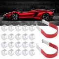 Uchon Hexagonal 19mm Bolt 20pcs Chrome Universal Wheel Nut Bolt Cover With Removal Tool