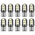 Ocpty Instrument Panel Lights T10 2835 Whitei 10 24mmi -12v-40ma-65lm 12v-40ma-65lm 10pcs