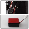 Acanii For 2000-2006 Chevy Suburban 1500 2500 Tahoe Red Clear Led Tail Lights Brake Lamps Driver Passenger Side