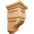 Ekena Millwork Corw03xx06ryro-case-2 Mini Reyes Wood Corbels 1 2 W X 3 3 4 D 6 H Red Oak 