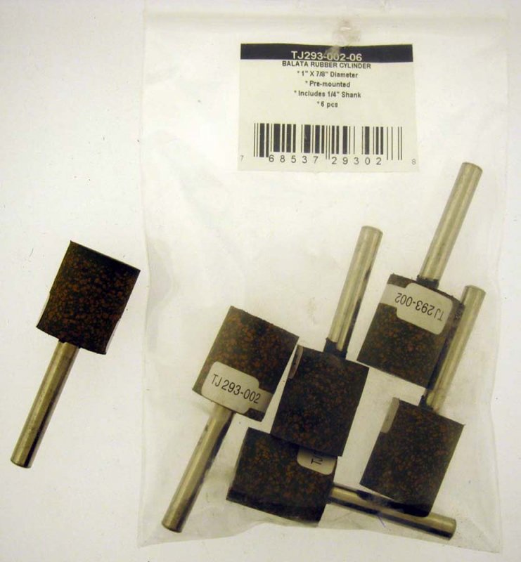 Toolusa Balata Rubber Cylinders High-resilience Non-abrasive Durable Versatile Ideal For Industrial Construction Craft