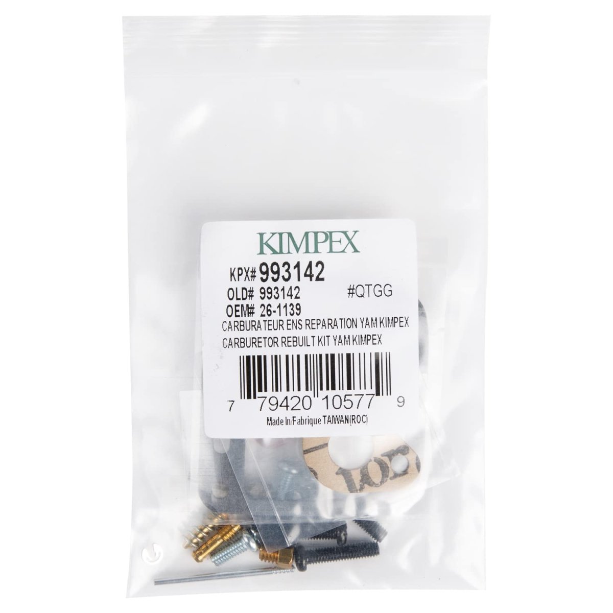 Carburetor Repair Kit 993142 For Yamaha Complete Rebuild With Jet Needles Main And Slow Jets Float Chamber Gaskets Valves