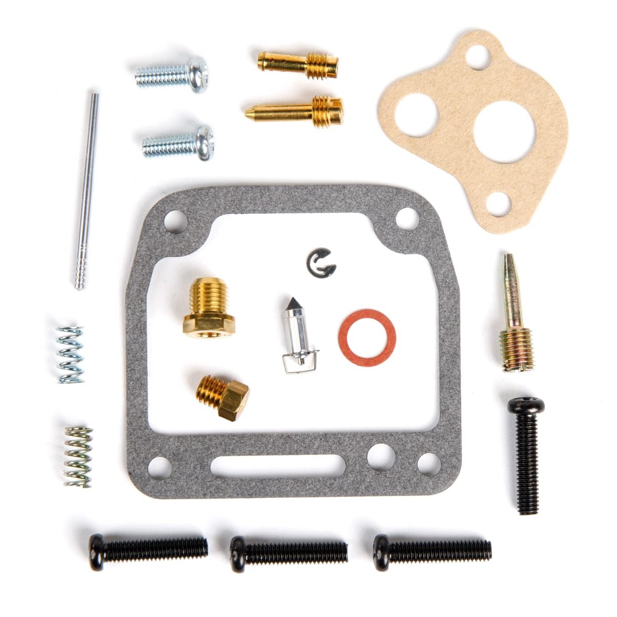 Carburetor Repair Kit 993142 For Yamaha Complete Rebuild With Jet Needles Main And Slow Jets Float Chamber Gaskets Valves
