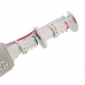 Uxcell Tb50-2t-d Dc 24v Red Green Tower Lamp Industrial Signal Warning Stack Light
