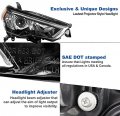 Projector Headlight Headlamp Chrome Passenger Side For 2014-2020 Toyota 4runner