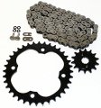 104l O Ring Chain Sprocket Silver 15 40 Fits Suzuki Ltr450 2006-2010 