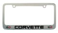 1981-1996 Corvette Chrome Palted License Plate Frame
