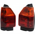 Rear Tail Lights Pair For 2002 To 2009 Gmc Envoy And Xl Driver Passenger Side Gm2800157 Gm2801157 15131576 15131577 