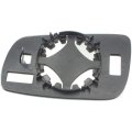 Passenger Side Mirror Glass For Volkswagen Gti 2006 2007 Non Heated Convex With Backing Plate Replacement 1j1857522k Vw1325104 