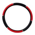 Gg Grand General 54046 18 Inches Steering Wheel Cover Red W Black Hand Grips 
