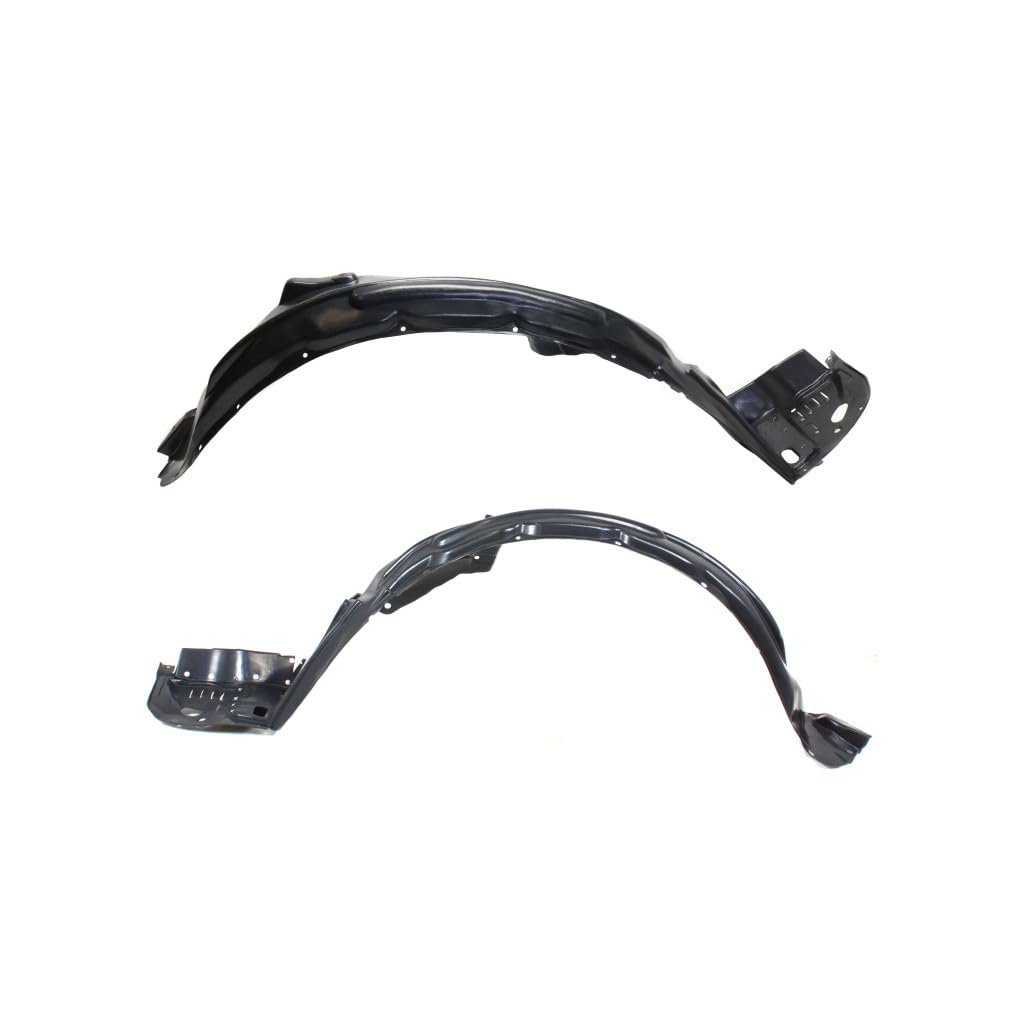 Front Fender Liner Pair For Honda Accord 2008 2009 2010 2011 2012 Driver And Passenger Side Replacement Ho1248131 Ho1249131