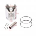 Topteng Piston Kit Rings Set Std Standard Bore 52mm Fits For Yamaha Bws100 Yw100 1997 1999-2001 Yq100 Aerox 100 2000-2002