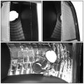 Led Drl Black Clear Side Headlight Corner Lamps Tool Kit Compatible With Dodge Ram Truck 94-02