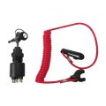 5005801 175974 Ignition Switch Key Assembly With Safety Lanyard Replacement Upgrade For Johnson Evinrude Boa 175974 Ignition