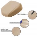 Leather Center Console Lid Armrest Cover Skin Beige For Honda Pilot 2009 2010 2011 2012 2013 2014 2015 Leather Part Only