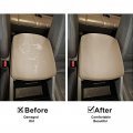 Secosautoparts Leather Center Console Lid Armrest Cover Skin Beige Compatible With Honda Pilot 2009 2010 2011 2012 2013 2014