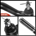 A-premium 1 Left Outer Tie Rod End Inner Or At Pitman Arm Compatible With Ford Excursion 2000-2005 F-250 Super Duty 1999-2004