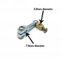 Throttle Arm Swivel Pin Shaft For Holley 94 Long-shaft Carburetor 5mm Cable Hole