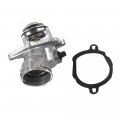 Moca Coolant Thermostat Housing Assembly For 08-11 Mercedes-benz C300 0l 06-11 C350 E350 Ml350 R350 3 5l V6 Gas Dohc 