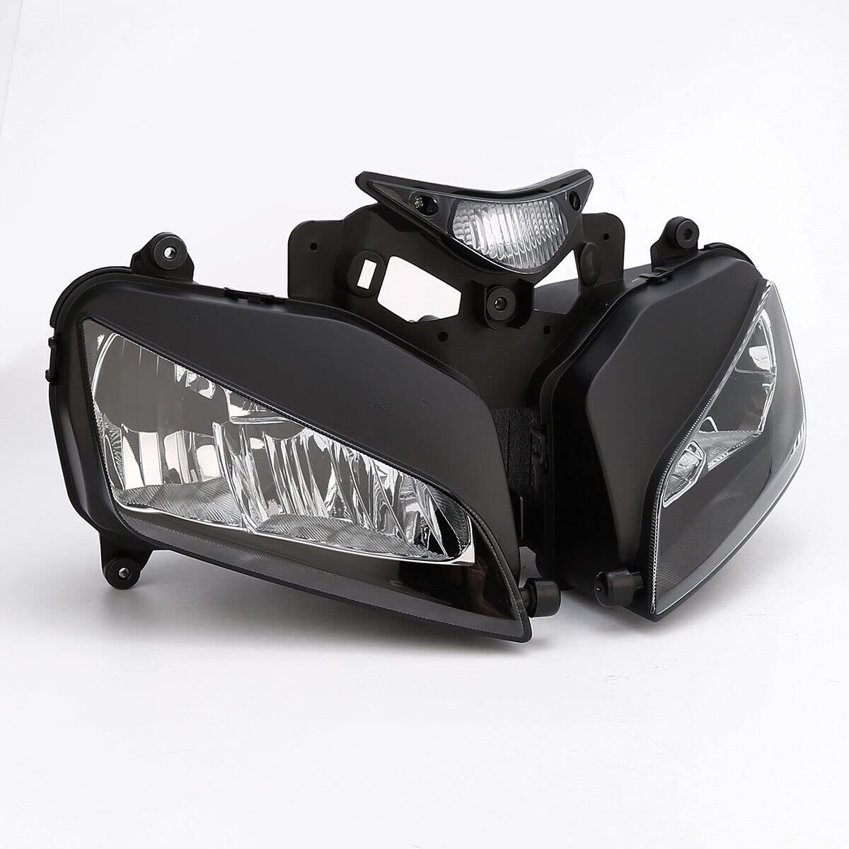 Tcmt Black Left Right Headlight Head Light Lamp Cover Fits For Honda Cbr 1000rr Cbr1000rr 2004 2005 2006 2007