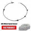 Topteng Abs Wheel Speed Sensor Front Left Right For Mitsubishi Mirage 4670b087