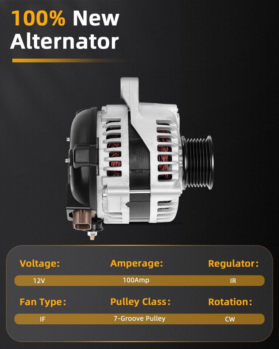 Alternator Fit For 2006-2008 Toyota Rav4