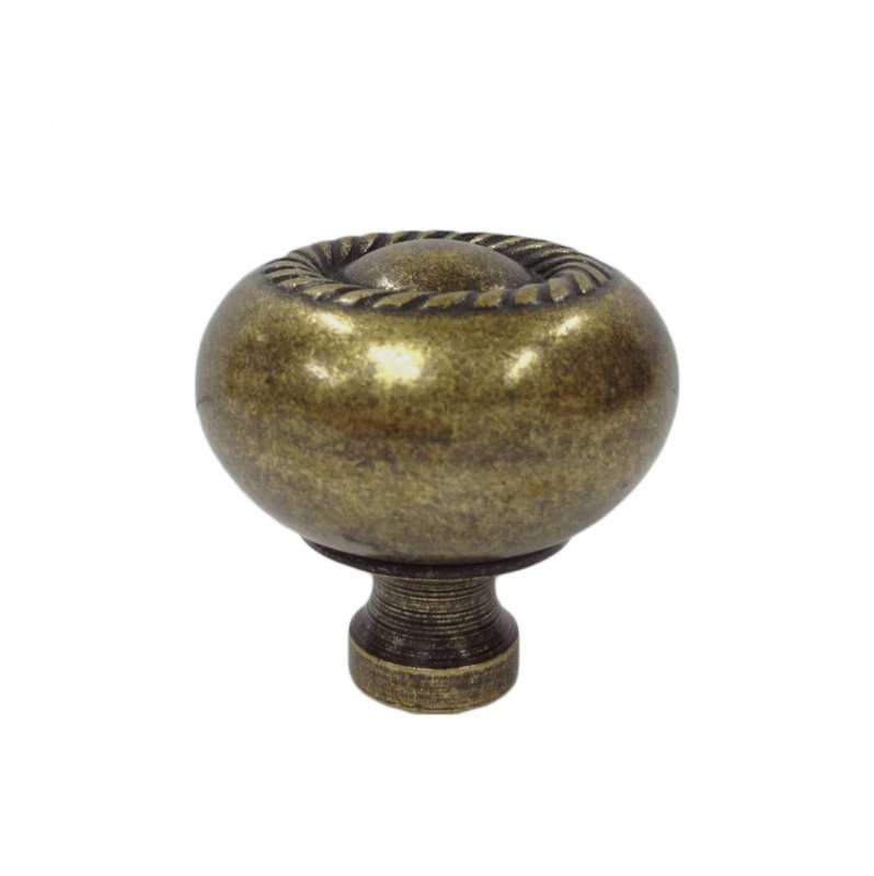 Urbanest Rowland Round Cabinet Hardware Knob 10 Pack Antique English