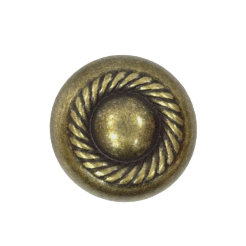 Urbanest Rowland Round Cabinet Hardware Knob 10 Pack Antique English