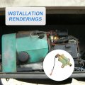 Carmocar Electric Fuel Pump E11009 12v Replacement For Onan 5500 Rv Cummins Generator Replaces 149-2331-02 Cummins A047n923