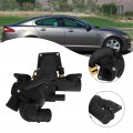 Topteng Car Water Outlet Thermostat Housing For Jaguar Xf Base Premium 4 2l V8-gas 5 0l 2009-2010 S-type 06-08 Xjr 06-09